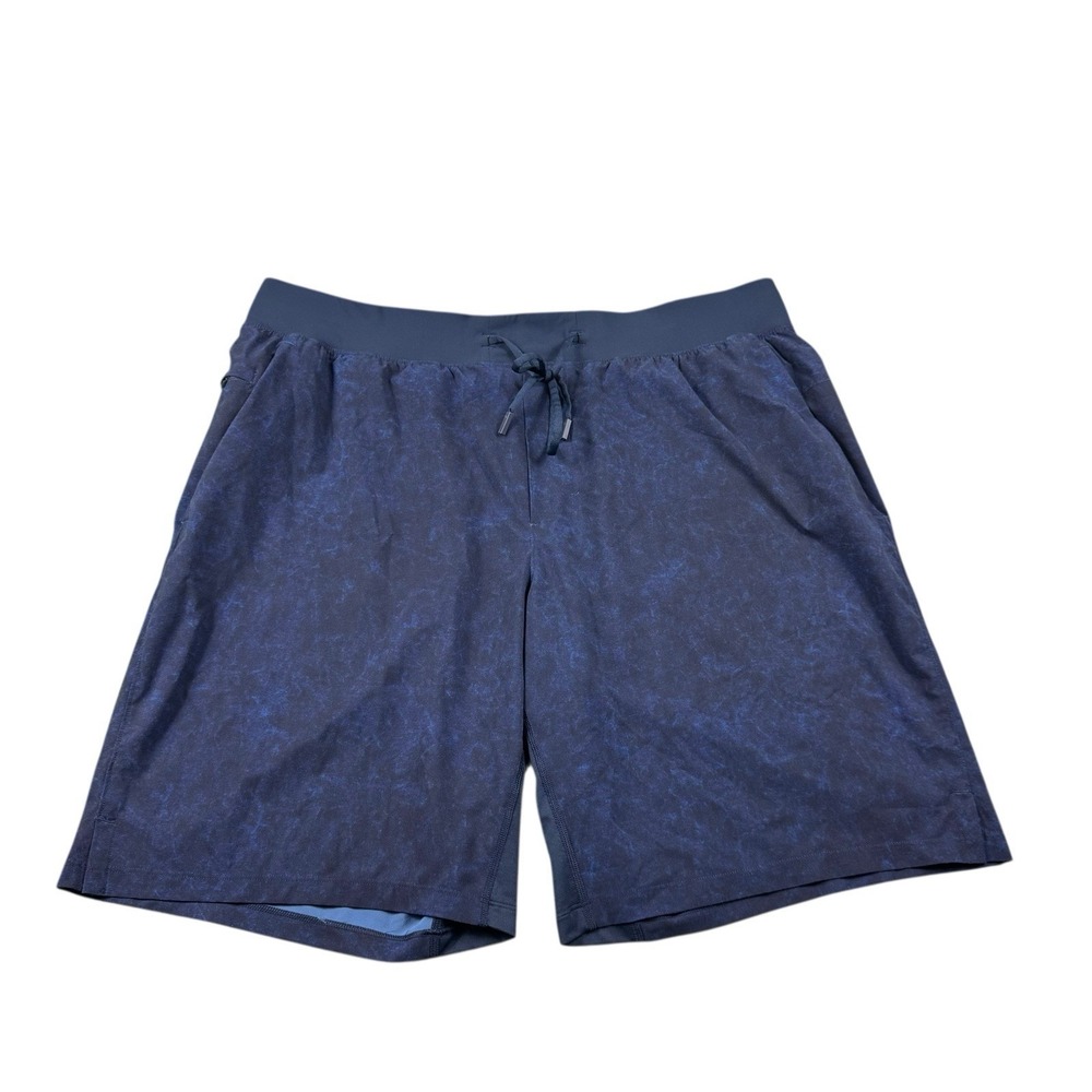 Lululemon Light Blue AOP Unlined THE Short Athletic Size Men's 2XL XXL